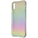 Case-Mate Tough Groove Series Hard Case for Apple iPhone Xs Max - Iridescent