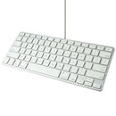 Apple Wired USB 78-Key Keyboard for Mac OS - Silver/White (A1242/MB869LL/A)