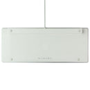 Apple Wired USB 78-Key Keyboard for Mac OS - Silver/White (A1242/MB869LL/A)