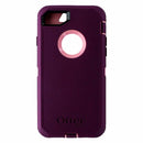 OtterBox Defender Series Case and Holster for iPhone 8 7 - Purple / Light Pink