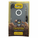 OtterBox Defender Case 77-52237 for iPhone 6 Plus 6S Plus-Gray & White Cover
