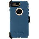 OtterBox Defender Series Case and Holster for iPhone 8 Plus 7 Plus - Blue/White