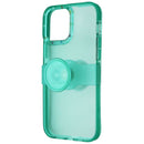 PopSockets Pop Case with Grip & Slide for iPhone 13 Pro Max - Clear Spearmint