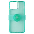 PopSockets Pop Case with Grip & Slide for iPhone 13 Pro Max - Clear Spearmint