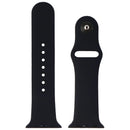 Silicone Watch Band for Apple Watch 38/40/41mm Cases - Black - Small