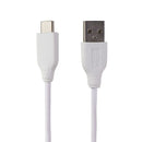 USB-C (Type-C) to USB-A 3.3-Foot Charge and Sync Cable for Smartphones - White