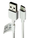 ZTE (3.3-Ft/1M) USB-C to USB Charge/Sync OEM Cable - White (DC1943 / Z6201V)