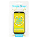 Simple Snap Tempered Glass Screen Protector for iPhone 6s/6 - Clear