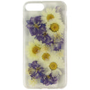 Habitu Everlast Pressed Flowers Case for iPhone 8+ / 7+ (Plus) - Daisy / Violet