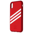 Adidas 3-Strips Snap Case for Apple iPhone XR Smartphones - Red/White Stripe