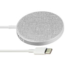 Anker - PowerWave Select+ Magnetic Charging Pad - Silver