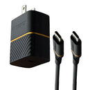 Otterbox Fast Charge 30W Wall Charger + USB-C to USB-C Cable - Black