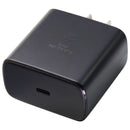 Samsung (USB-C) Super Fast Wall Charger Travel Adapter - Black (EP-TA845)