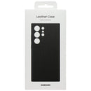 Samsung Leather Case for Samsung Galaxy S23 Ultra - Black (EF-VS918LBE)