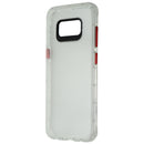 Nimbus9 Phantom 2 Series Case for Samsung Galaxy S8 - Clear (Red Buttons)