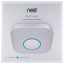 Google Nest Protect Smoke & Carbon Alarm/Detector - Battery Powered / White