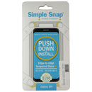 Simple Snap Edge-to-Edge Tempered Glass+ Screen Protector for Samsung Galaxy S8+