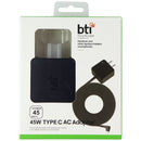 BTI (45-Watt) Type-C AC Adapter Wall Charger - Black