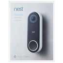 Nest Hello Video Doorbell - Wired - White/Black (A0077)