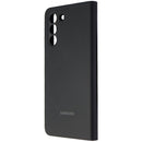 Samsung S-View Flip Cover Case for Galaxy S21 FE (5G) - Black/Clear