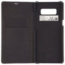 Samsung LED Wallet Cover Hardshell Folio Case for Galaxy Note 8 - Black