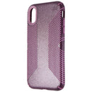 Speck Presidio Grip + Glitter Case for iPhone XR - Purple/Gold Glitter/Pink