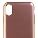 Moshi iGlaze Series Hybrid Hard Case for Apple iPhone X - Pink / Gold
