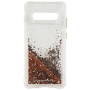 Case-Mate Waterfall Series Liquid Glitter Case for Galaxy (S10+) - Clear/Gold