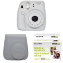 Fujifilm Instax Mini 9 Instant Camera - Smokey White