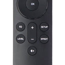 Vizio Remote (D51) with Backlit Screen for Select Vizio Soundbars - Black
