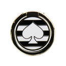 Kate Spade New York Universal Ring Stand - Black / White Stripes w/ Spade