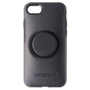 Otter + Pop Symmetry Series Case for Apple iPhone SE (2nd Gen)/8/7 - Black