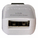 Samsung (GH98-40217A) Female to Male Adapter for USB-C Devices - White