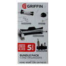 Griffin Cable Management Bundle Pack Cord Organizers for Headphones, Chargers