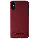 OtterBox Symmetry Series Case for Apple iPhone X/XS- Fine Port (Red/ Slate Gray)