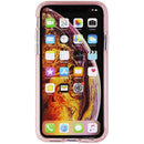 Speck Presidio Clear + Glitter Case for iPhone Xs / X - Bella Pink / Glitter