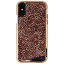 Case-Mate Brilliance Series Crystal Case for Apple iPhone Xs & X - Rose Gold