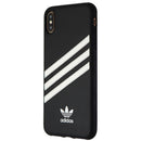Adidas 3-Stripes Hybrid Case for Apple iPhone Xs Max - Black/White Stripes