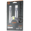 Ventev 4-Foot ChargeSync Alloy USB Cable with Nite Ize Cable Tie - Black