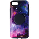 Otter + Pop Symmetry Case for Apple iPhone SE (2nd Gen) / 8 & 7 - Blue Nebula