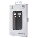 Nimbus9 Phantom 2 Series Gel Case for LG V40 - Clear / Carbon Black