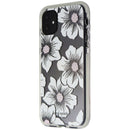 Kate Spade Defensive Hardshell Case for Apple iPhone 11 - White Hollyhock/Clear