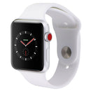 Apple Watch Series 3 (42mm) - A1861 Silver Case & White Sport Band GPS + LTE