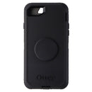 Otter + Pop Defender Case for Apple iPhone SE (2nd Gen) / 8 / 7 - Black