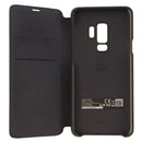 Samsung LED Wallet Cover Folio Case for Samsung Galaxy S9+ (Plus) - Black