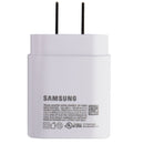Samsung USB-C (Type C) Super Fast Wall Charger Travel Adapter - White (EP-TA800)