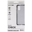 Tech21 Evo Check Series Gel Case for Samsung Galaxy S20+ (Plus) 5G- Smokey Black