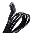 Unbranded 125V 2 Pronged Power Supply Cable - Black