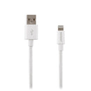 Verizon (CABLGHTWHT - M) 4Ft Charge and Sync Cable for iPhones - White