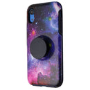 Otter + Pop Symmetry Series Phone Case for iPhone XR - Blue Nebula